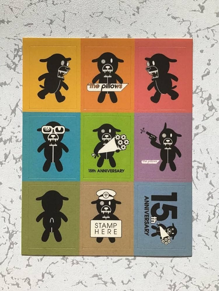 Amazon | the pillows 15th バスターくんシール | シール